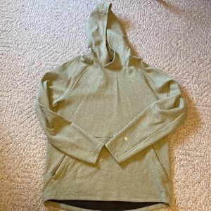 Lululemon At Ease Hoodie Sz Large green